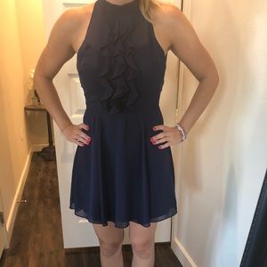 BCBGeneration Navy Cocktail Dress